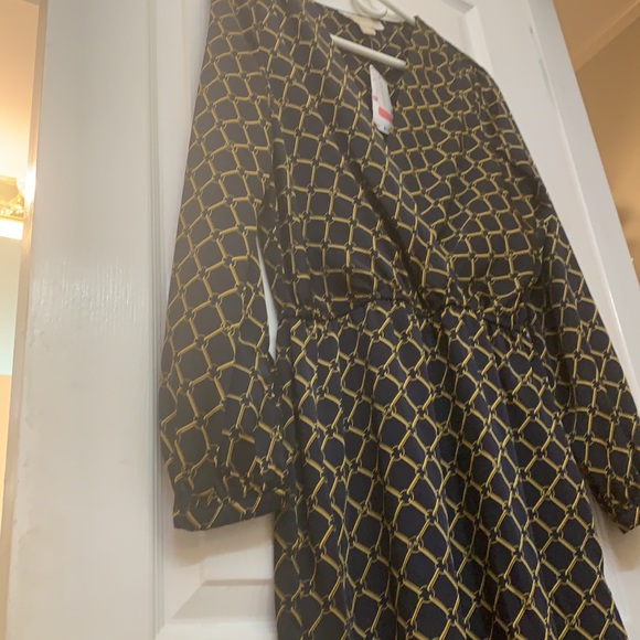 Navy Blue Michael Kors dress NWT, size 6  dress - Picture 1 of 8